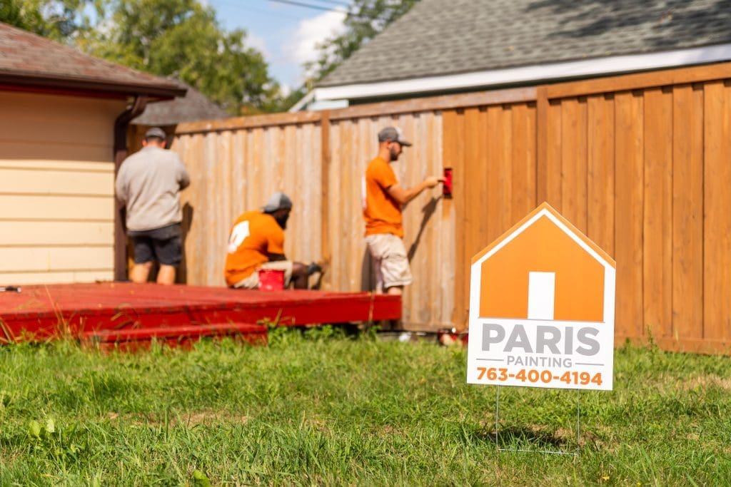 Paris Painting does Staining