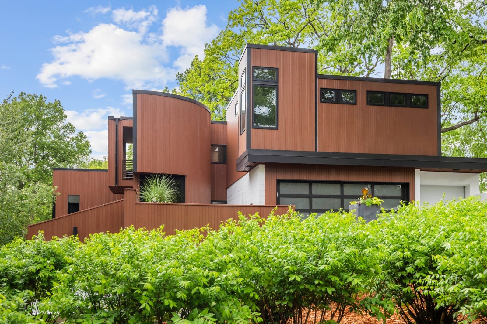 Staining painting project on Turnpike Rd in St. Louis Park, MN by Paris Painting