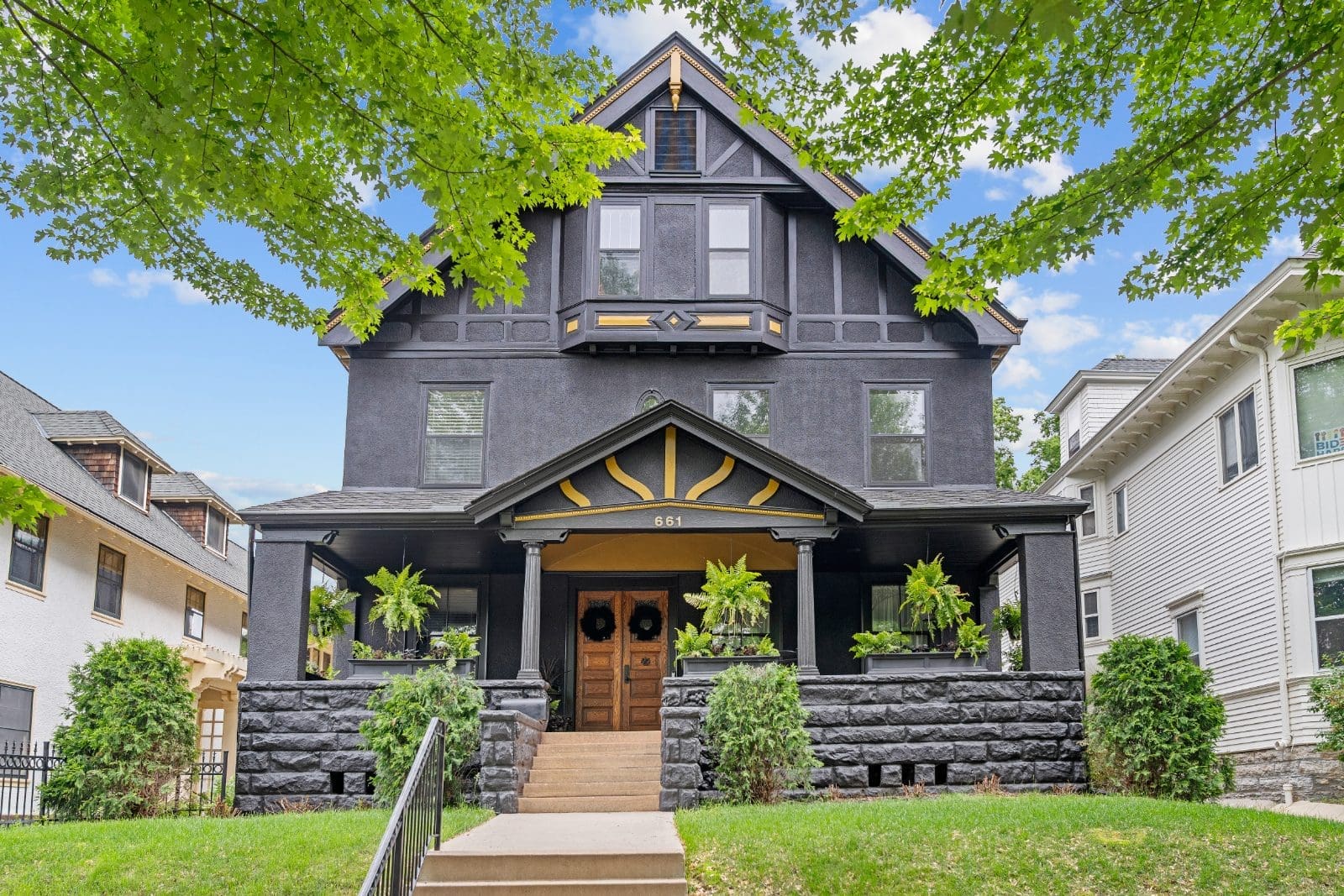 Repainted Victorian in Crocus Hill, St. Paul